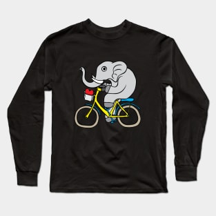 Cute Elephant Long Sleeve T-Shirt